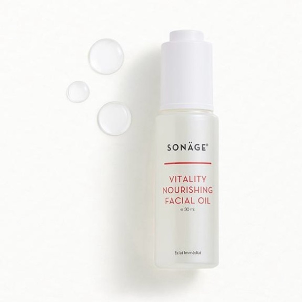 NEW SONÄGE SKINCARE Vitality Nourishing Facial Oil FULL SIZE 30 ml